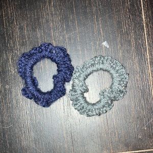 2 Homemade scrunchies